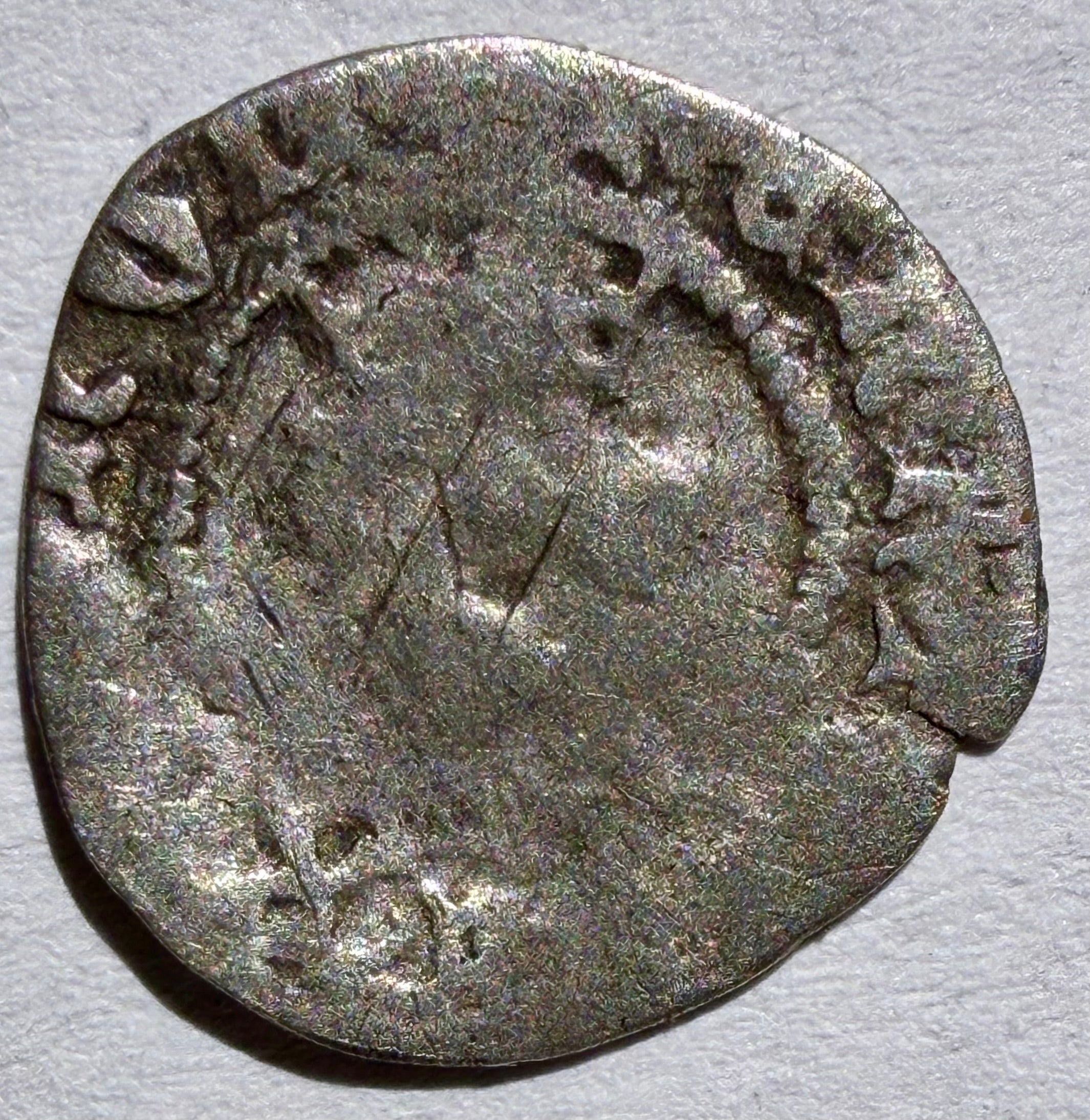 Henry VI (First Reign, 1422–1461) halfpenny, Rosette Mascle S.1870