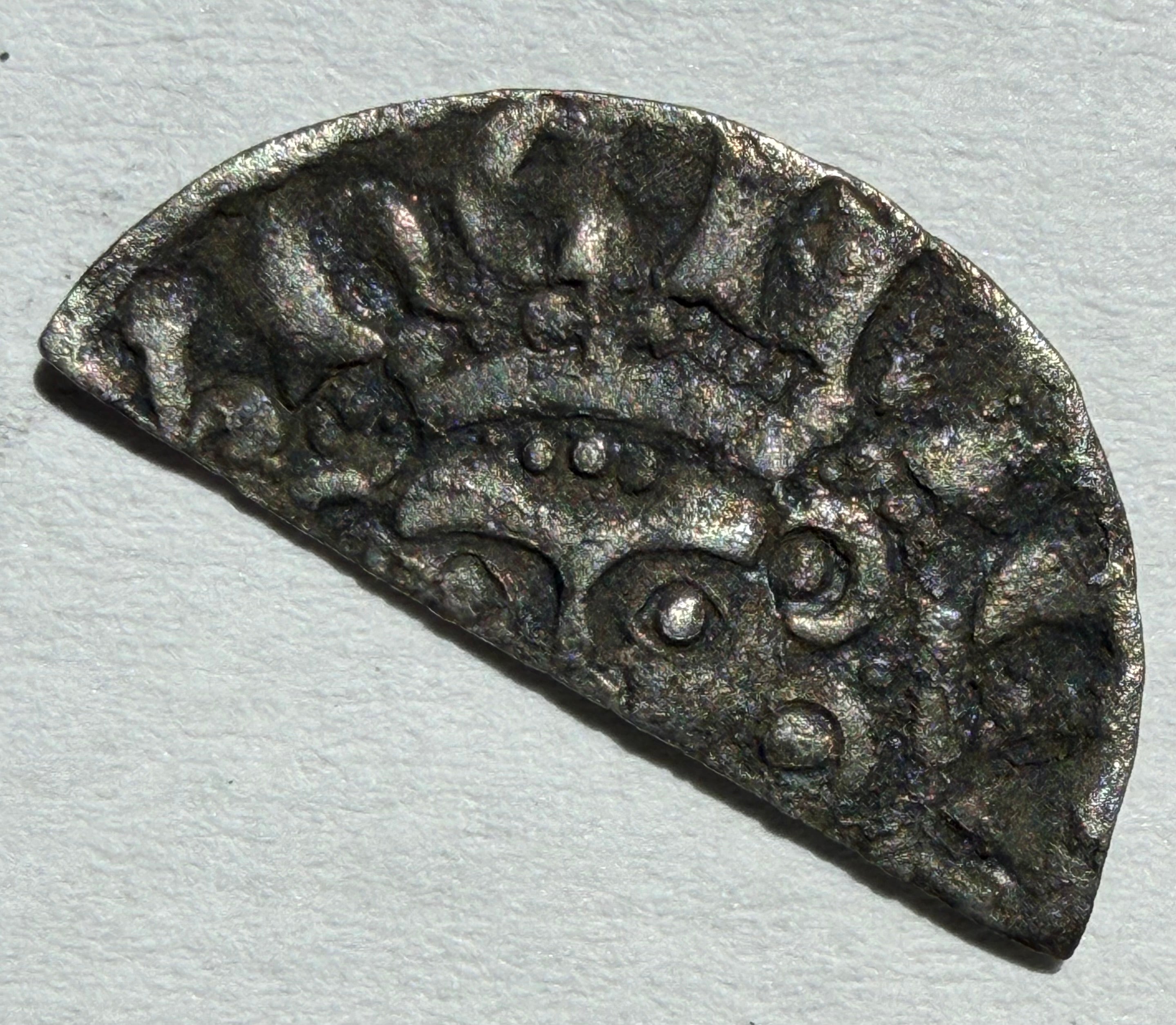 Henry III Voided Long Cross cut Half Penny Class 5g, WIllem on Cant