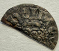King Henry III Long Cross Cut Half Penny-Class 5h-RENAULD ON LUND-later fleur