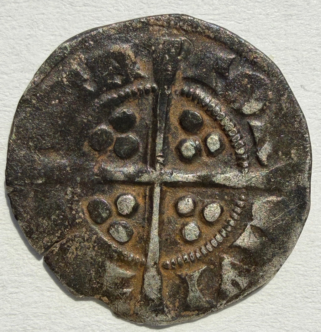 Edward II penny, class 15b Cantor