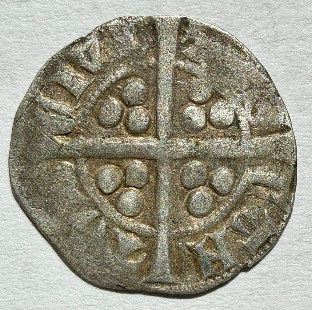 Edward II penny, class 11a Cantor