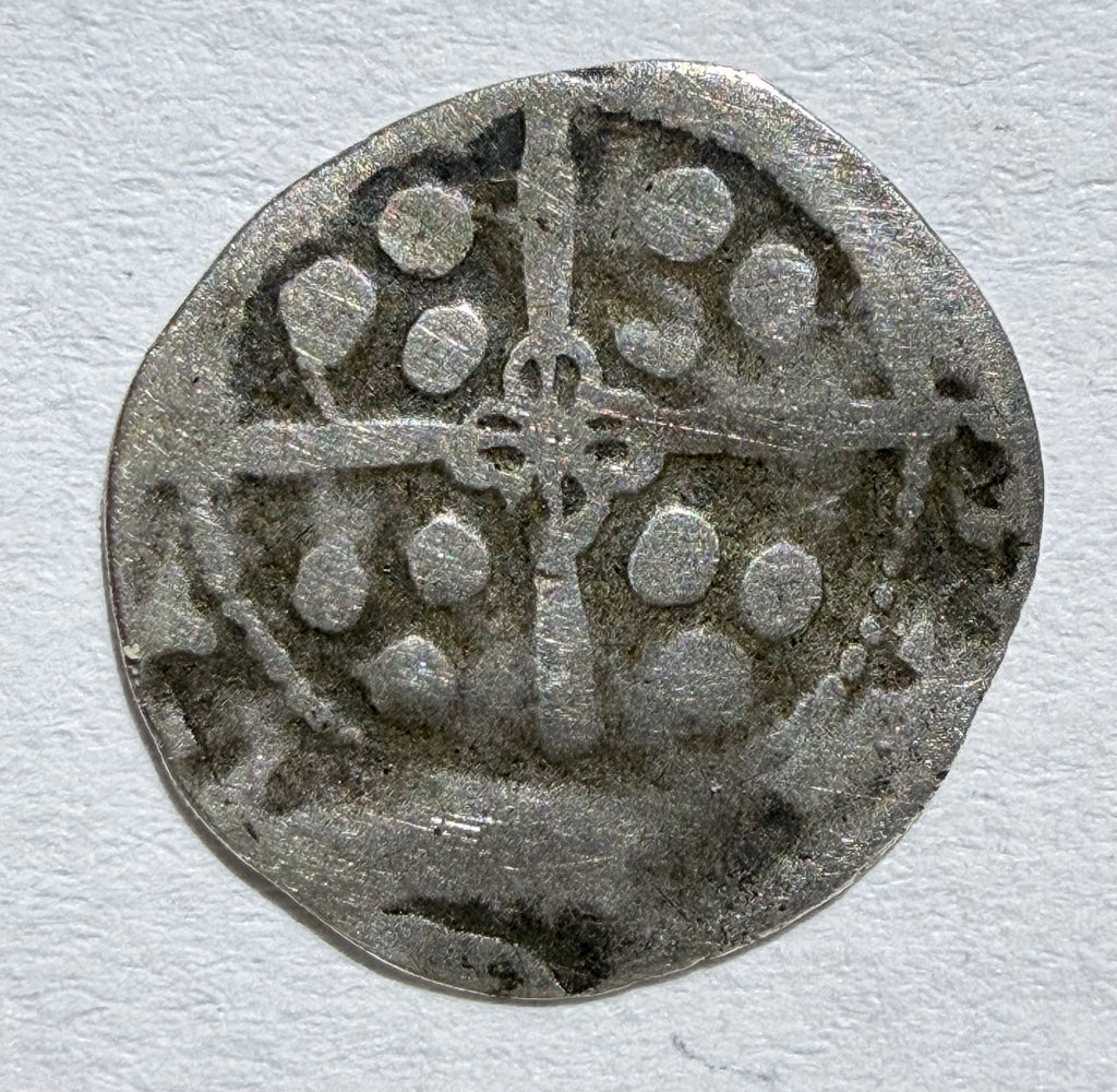 Edward IV hammered penny York 1464-70 Archbishop Neville G and Key