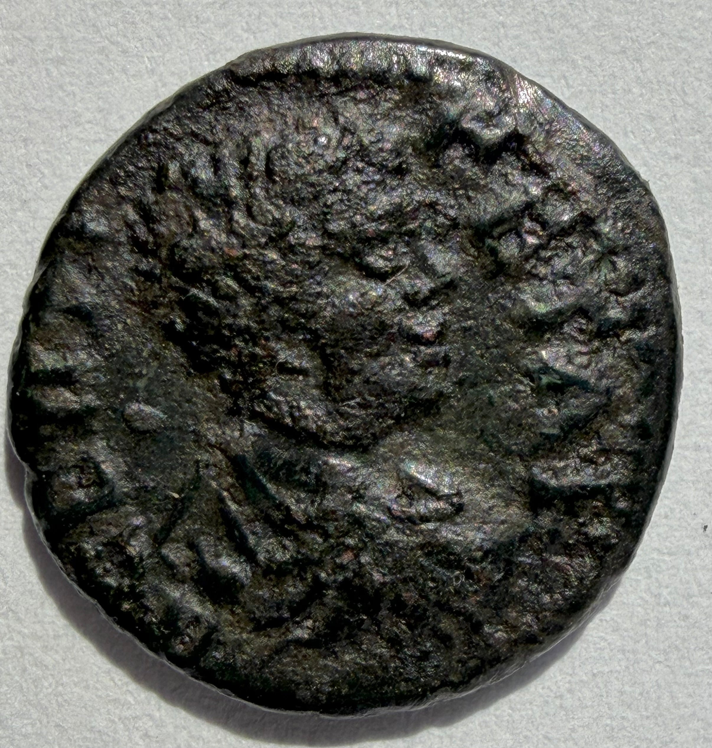 Geta, Assarion, Cista emerging serpent-Old ticket