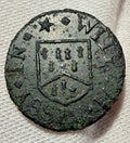 17th Century Farthing KENT Milton, William Bissy Mercer B.W.I