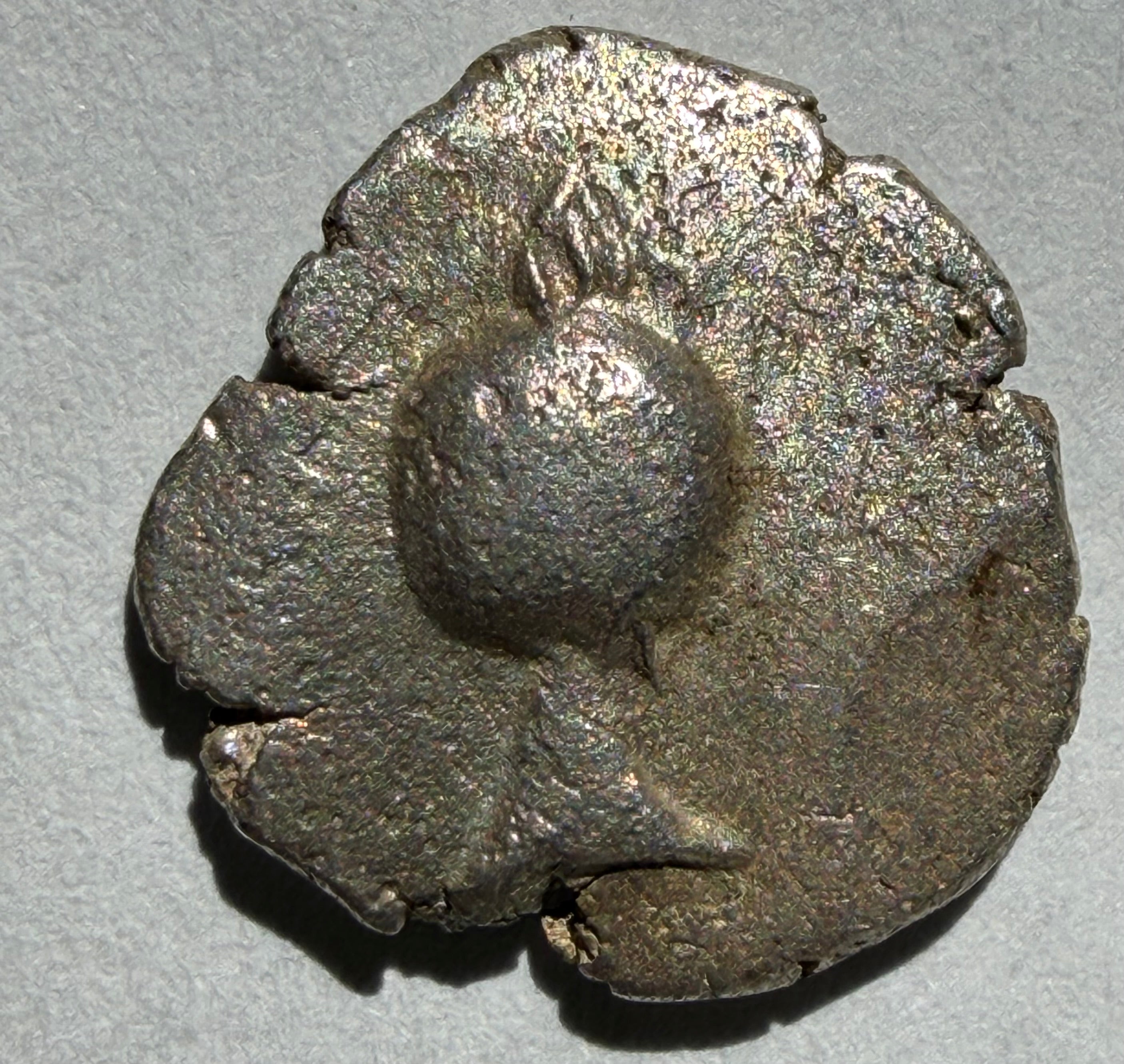 AR Obol of Aspendos -Pamphylia (Obverse: Amphora. Reverse: Triskeles)-Ex Noonans