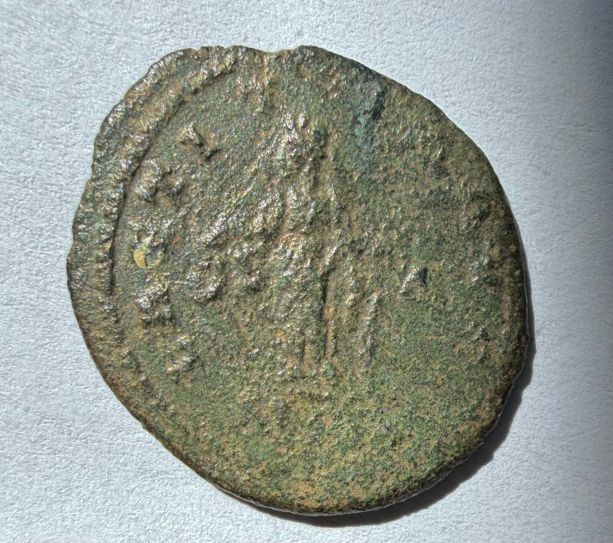 Allectus 293-296 AD, AE Antoninianus, Laetitia