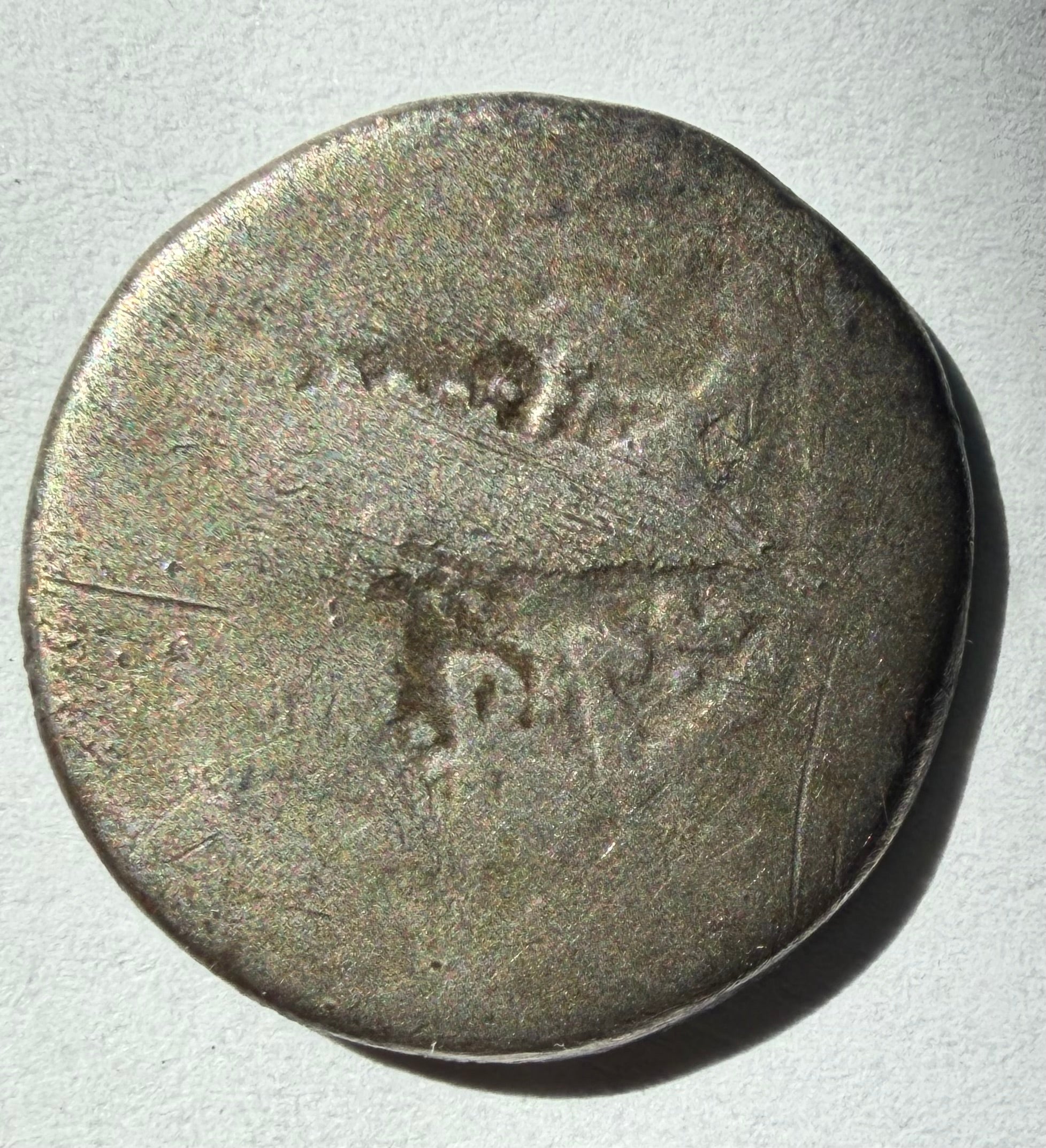 Mark Anthony legionary denarius, Ex Noonans
