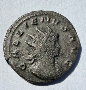 Gallienus, Antoninianus, 260-8, rev. Liberalitas-Excellent condition. Ex Noonans