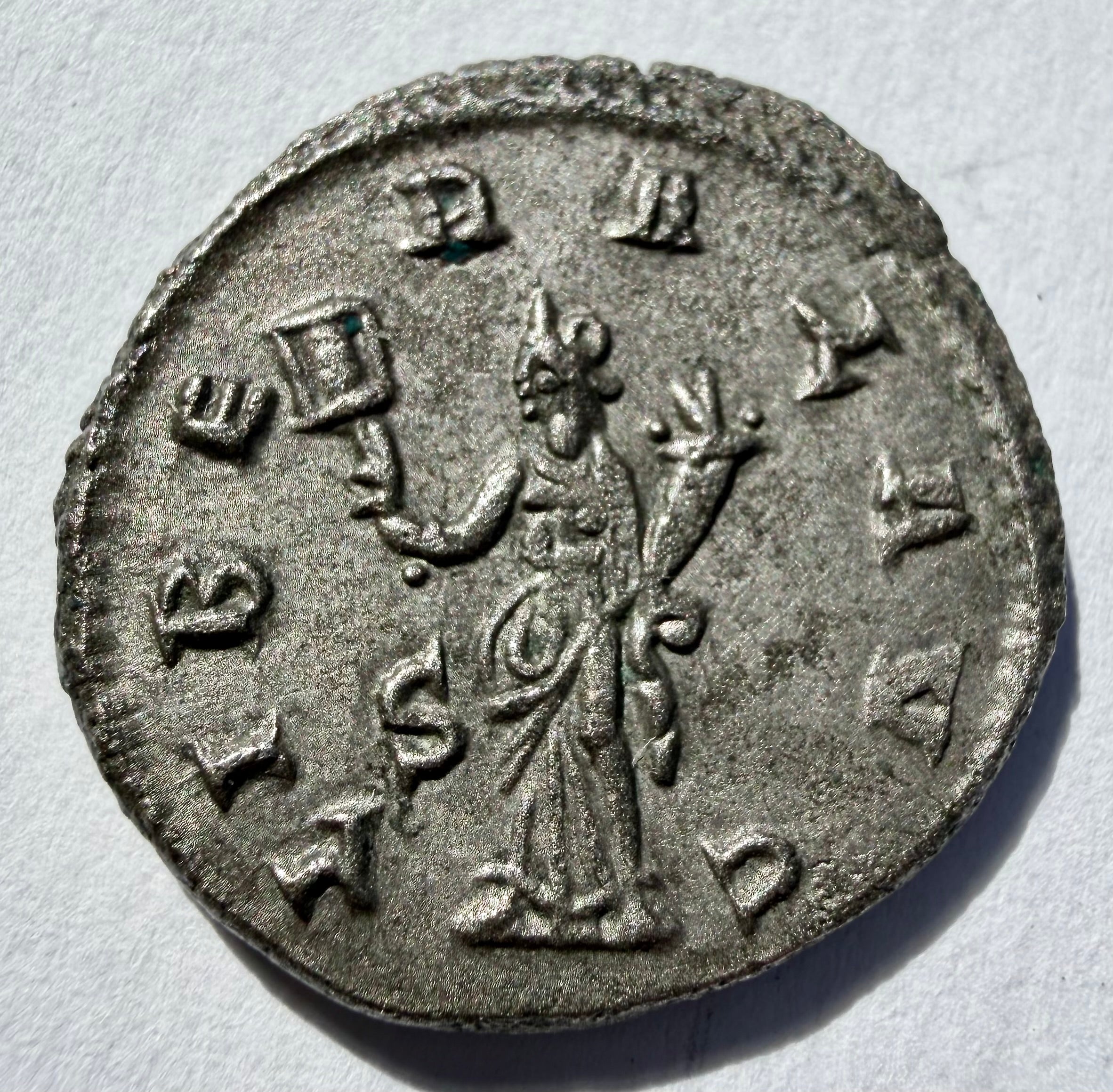 Gallienus, Antoninianus, 260-8, rev. Liberalitas-Excellent condition. Ex Noonans
