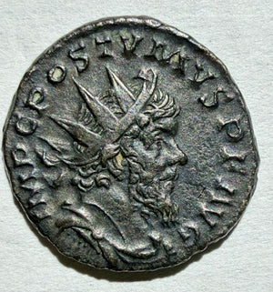 Postumus AR Antoninianus - MONETA AVG-Ex Noonans