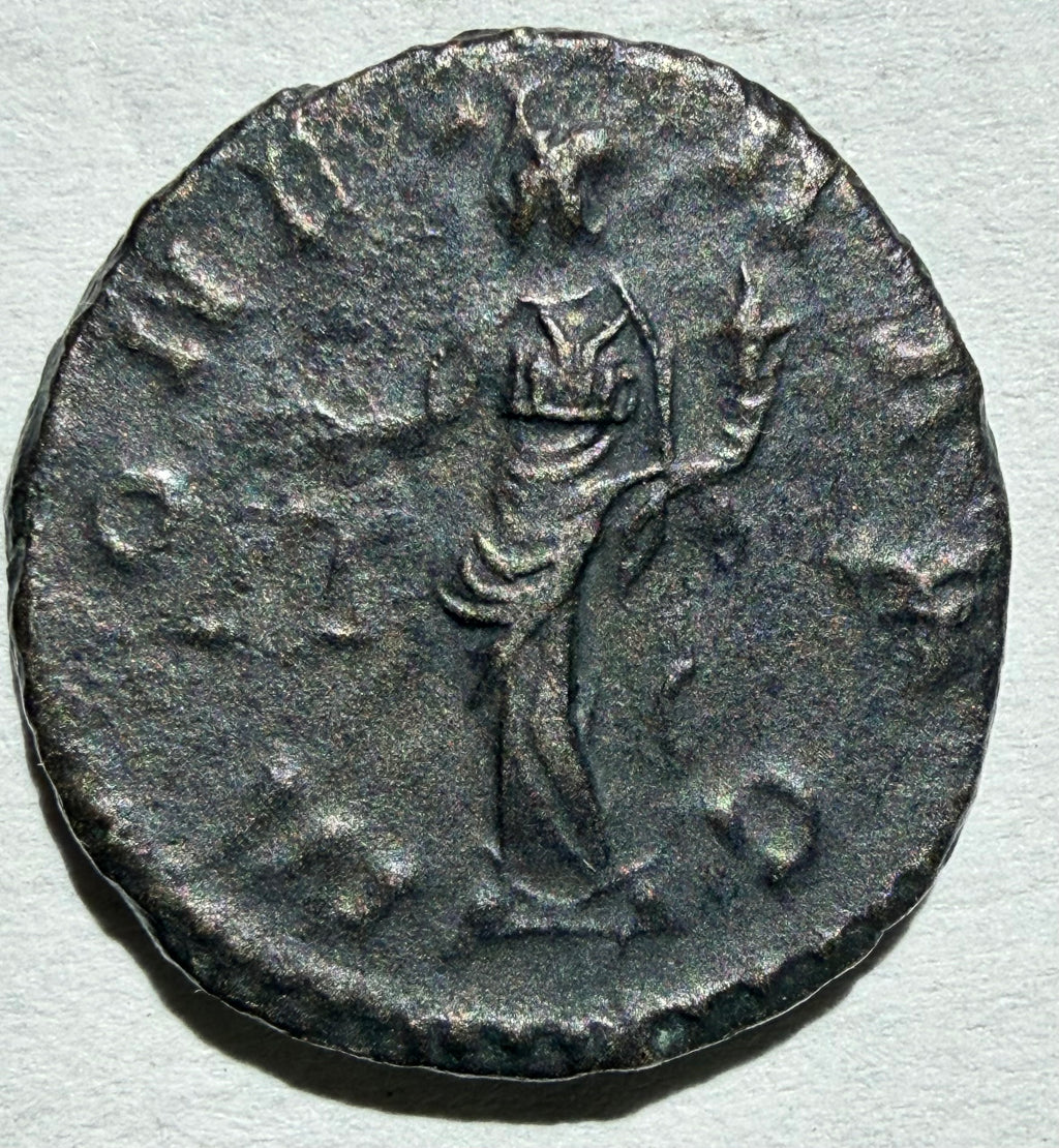 Postumus AR Antoninianus - MONETA AVG-Ex Noonans