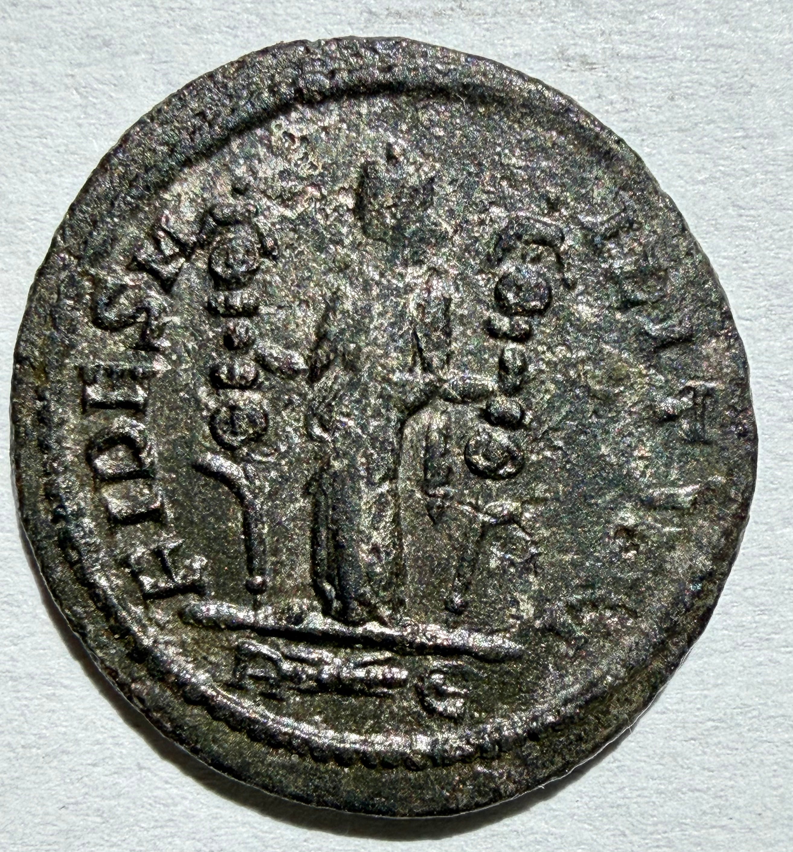 PROBUS Antoninianus 281 AD - FIDES MILITVM - Rome Mint (R⚡E) - superb-Ex Noonans