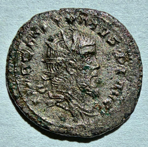 Postumus Roman Antoninianus - FIDES MILITVM - 260-261 AD -EX Noonans