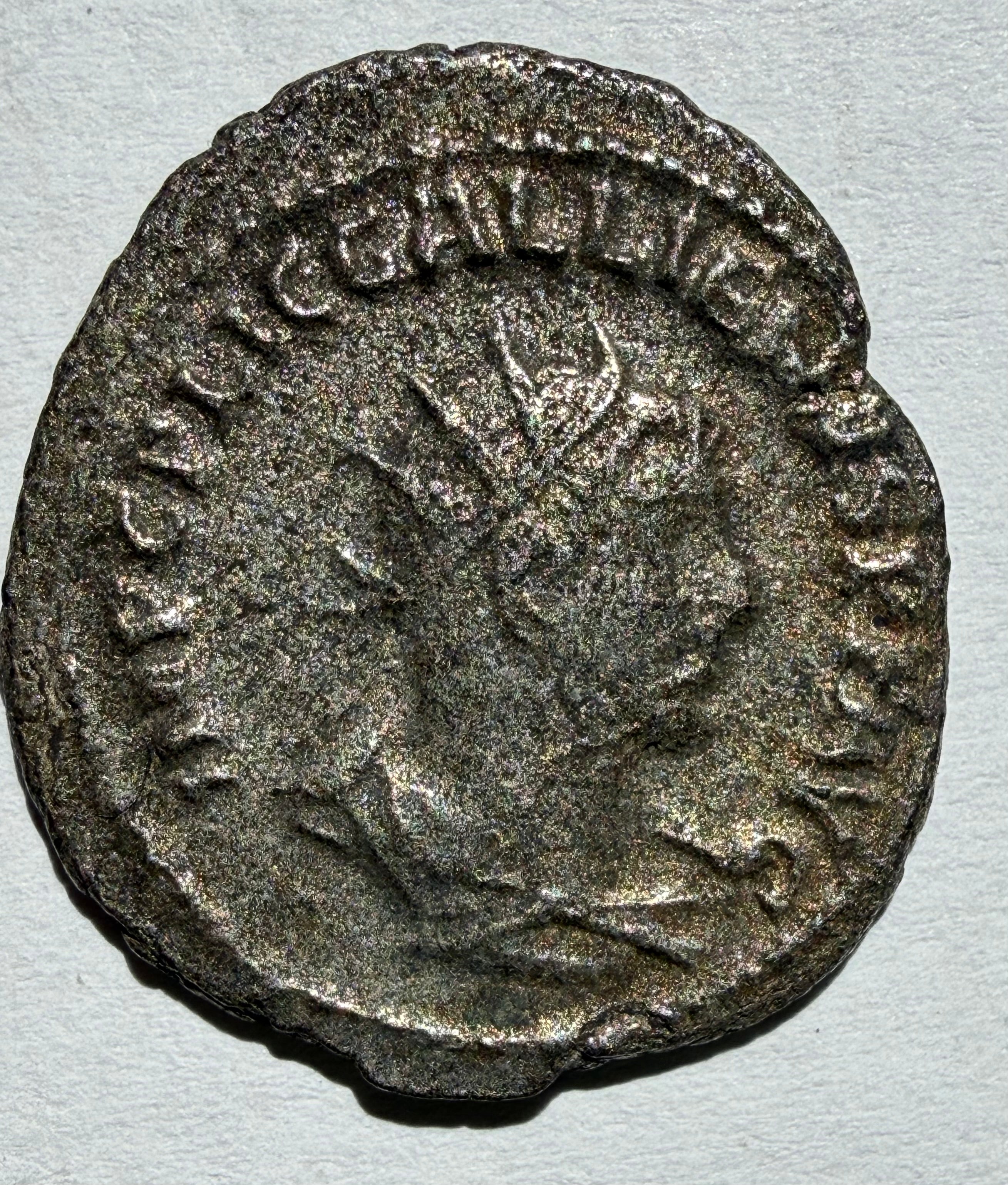 Gallienus Antoninianus - Antioch Mint - Blundered Legend. Ex Noonans
