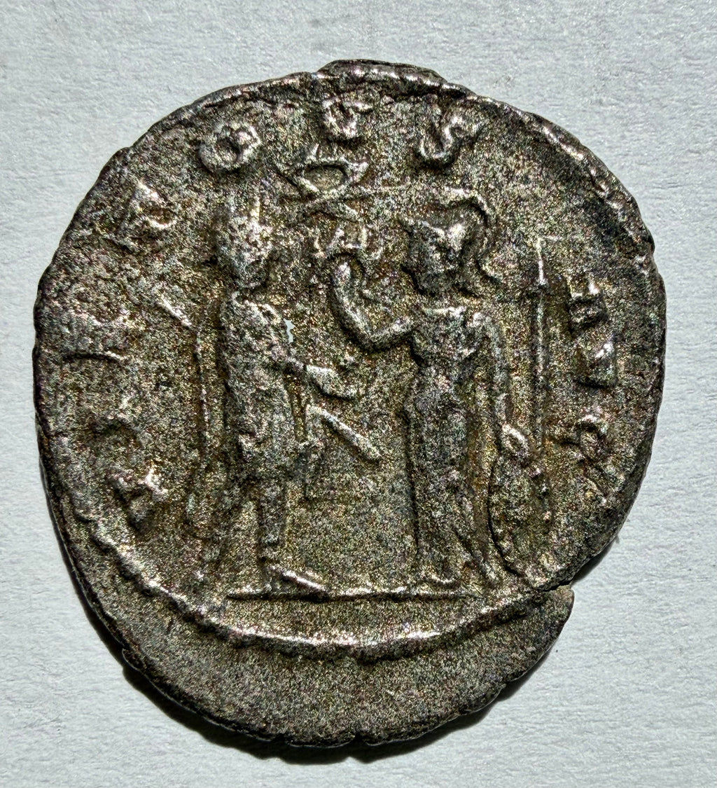 Gallienus Antoninianus - Antioch Mint - Blundered Legend. Ex Noonans