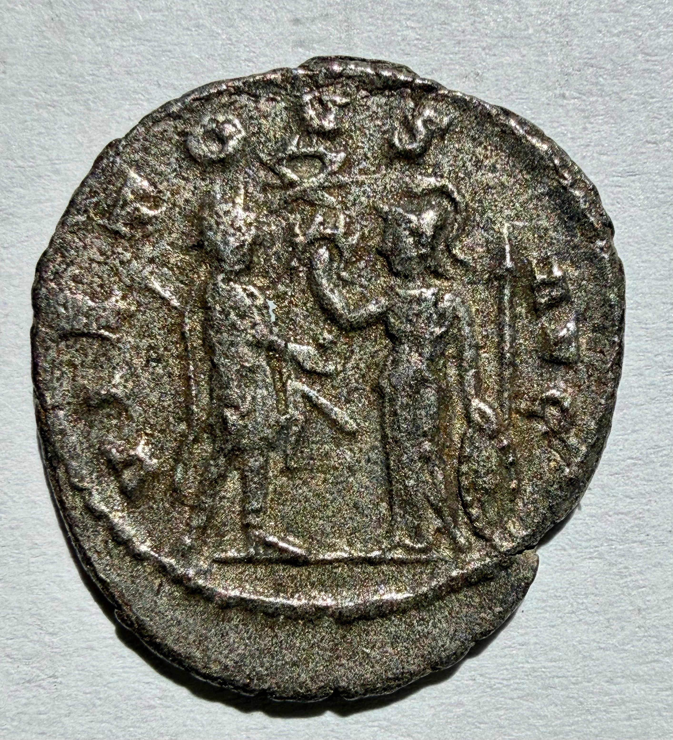 Gallienus Antoninianus - Antioch Mint - Blundered Legend. Ex Noonans