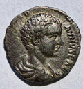 Caracalla. AR Denarius. Priestly Implements-Ex Noonans