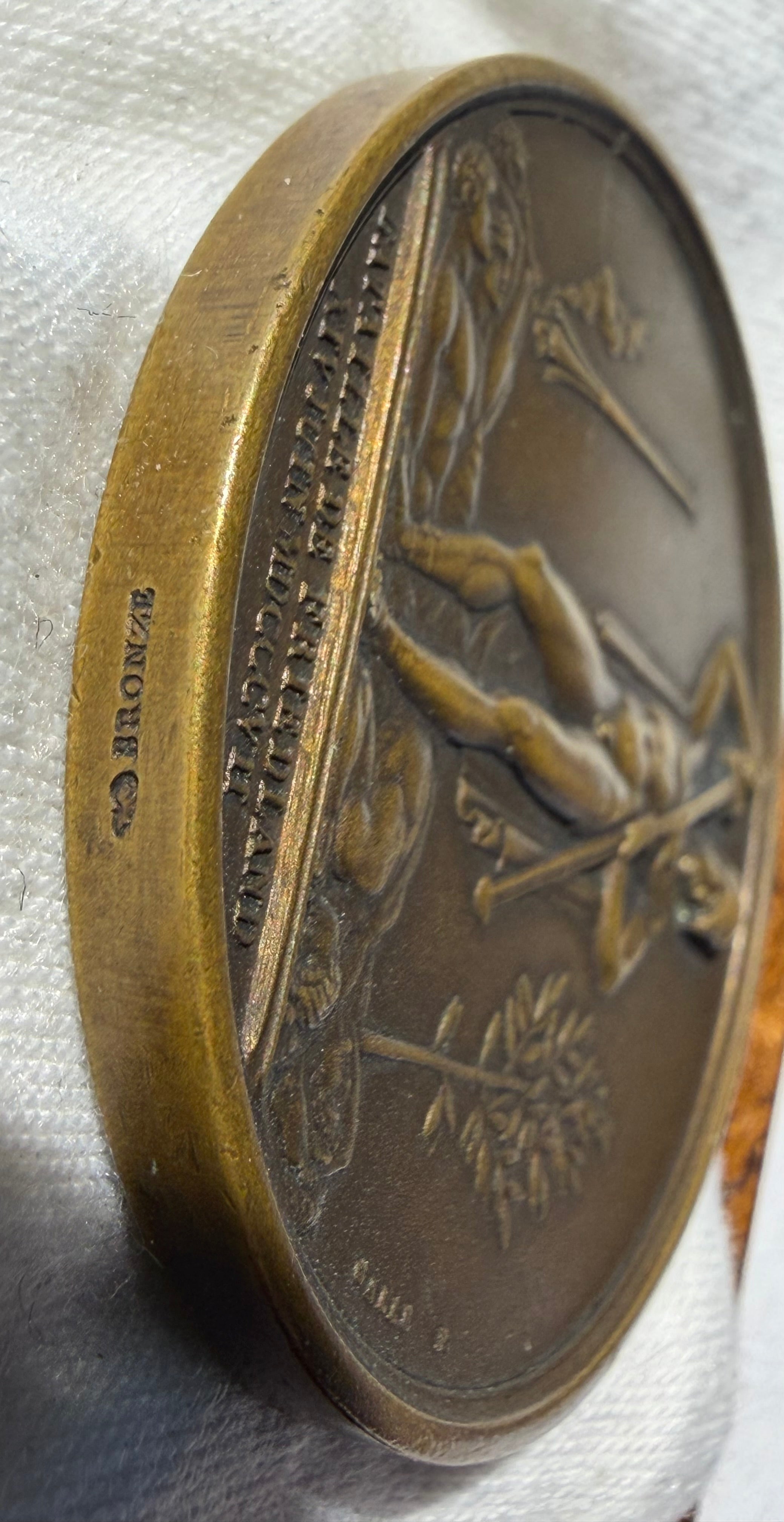 Napoleon 1807 Battle of Friedland Bronze Medal - 40mm Monnaie de Paris Restrike