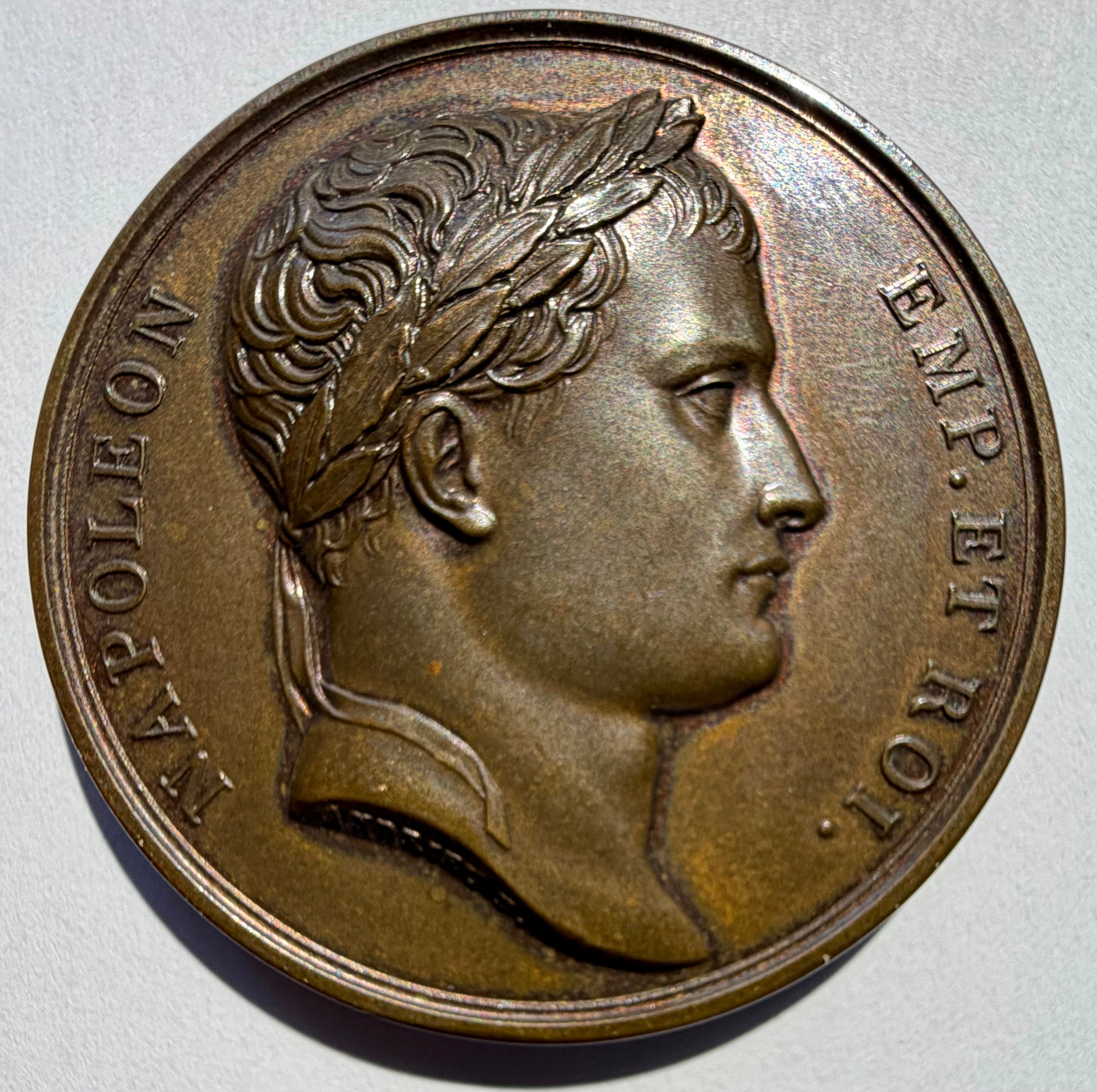 Napoleon 1806 Arc de Triomphe du Carrousel Bronze Medal 40mm-Paris Mint Restrike
