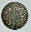 1811 Worcester County & City Silver Shilling Token - Dalton 1