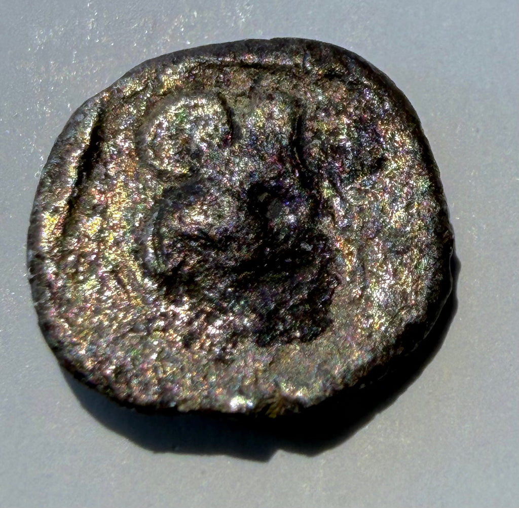Ancient Greek Silver Hemiobol - 0.26g 7mm - Ex-Noonans