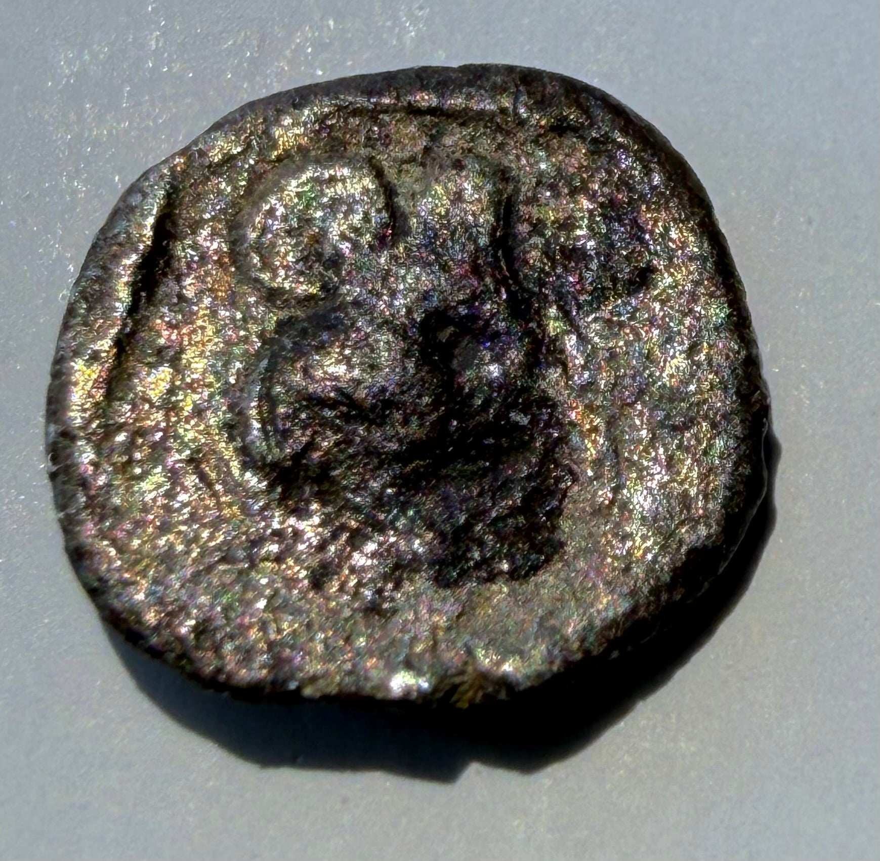 Ancient Greek Silver Hemiobol - 0.26g 7mm - Ex-Noonans