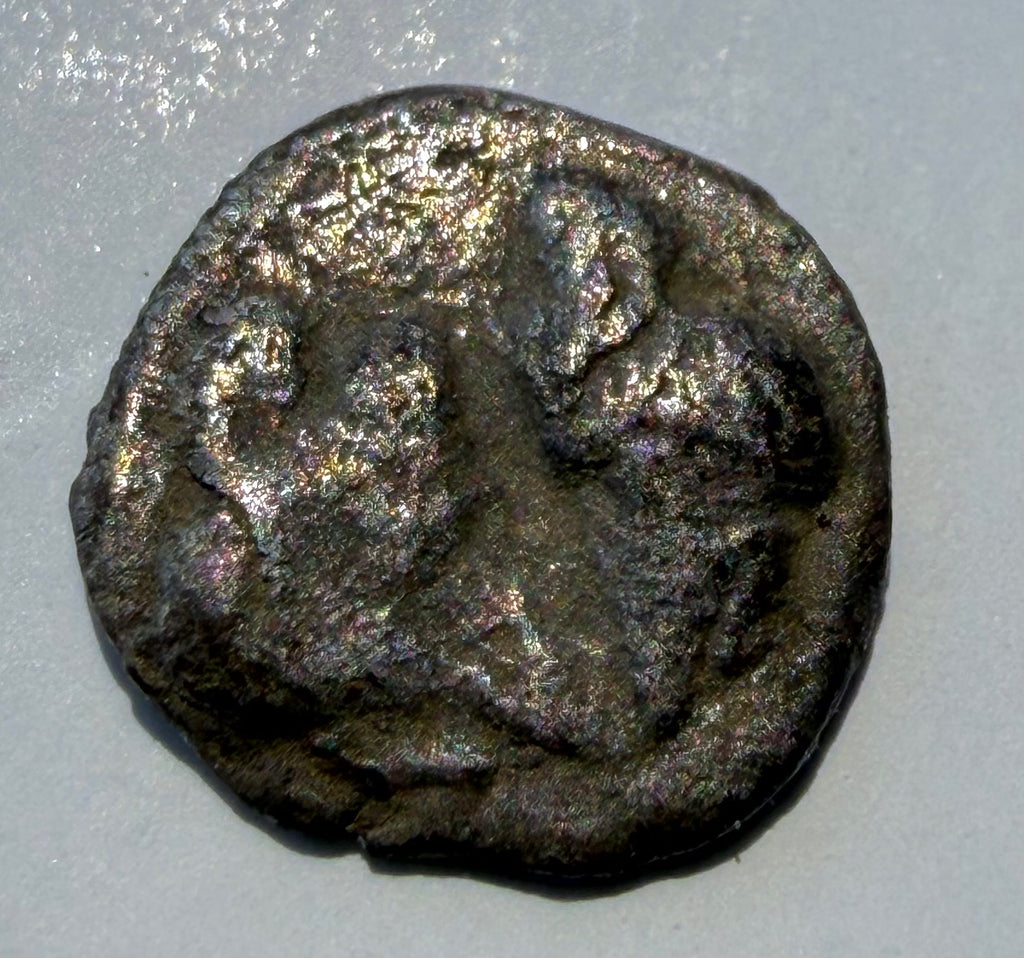 Ancient Greek Silver Hemiobol - 0.26g 7mm - Ex-Noonans
