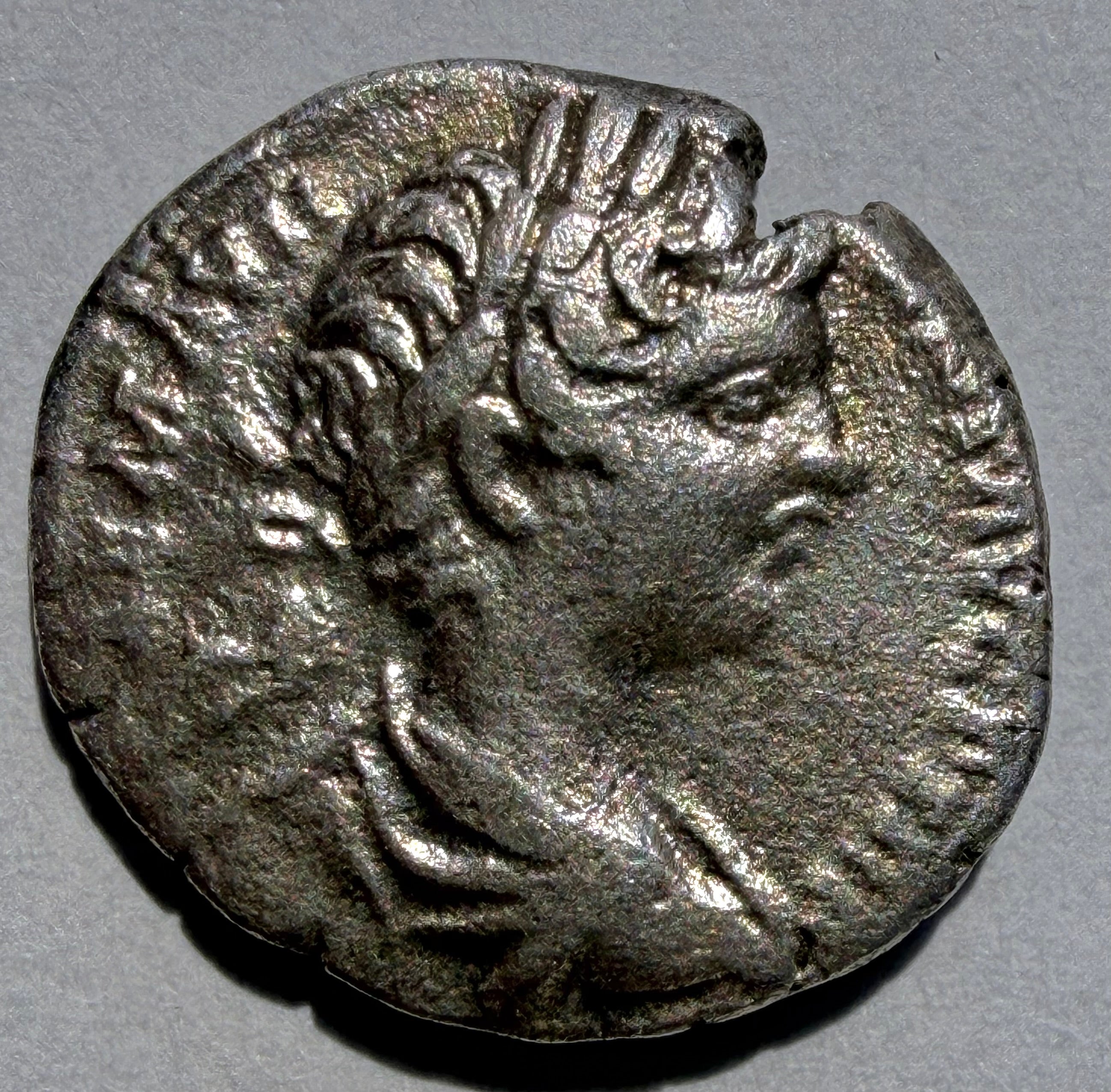 Caracalla . Denarius. Fides Pvblica