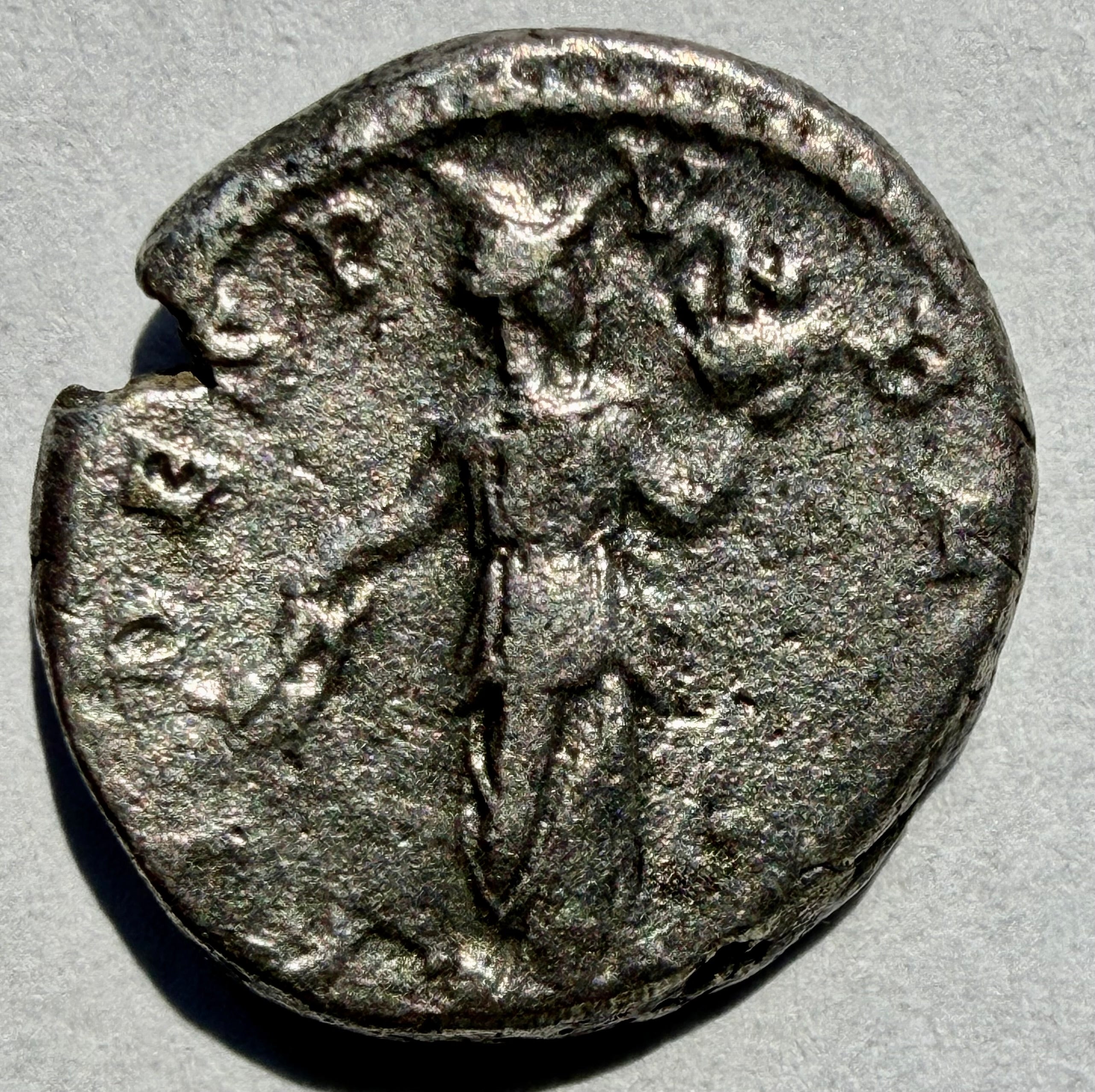 Caracalla . Denarius. Fides Pvblica