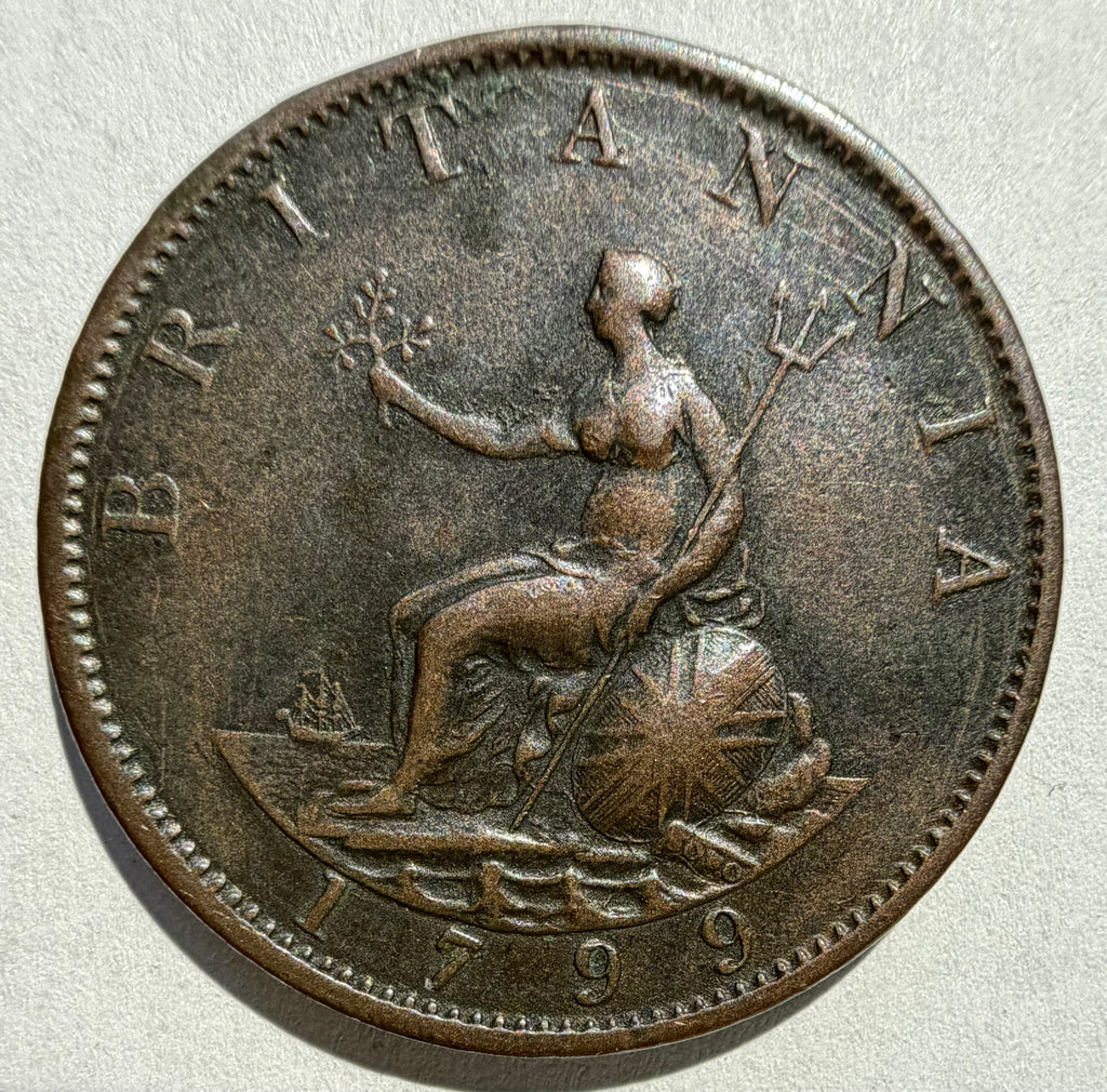 1799 halfpenny