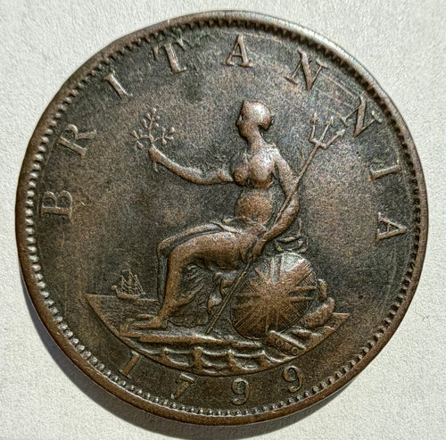 1799 halfpenny