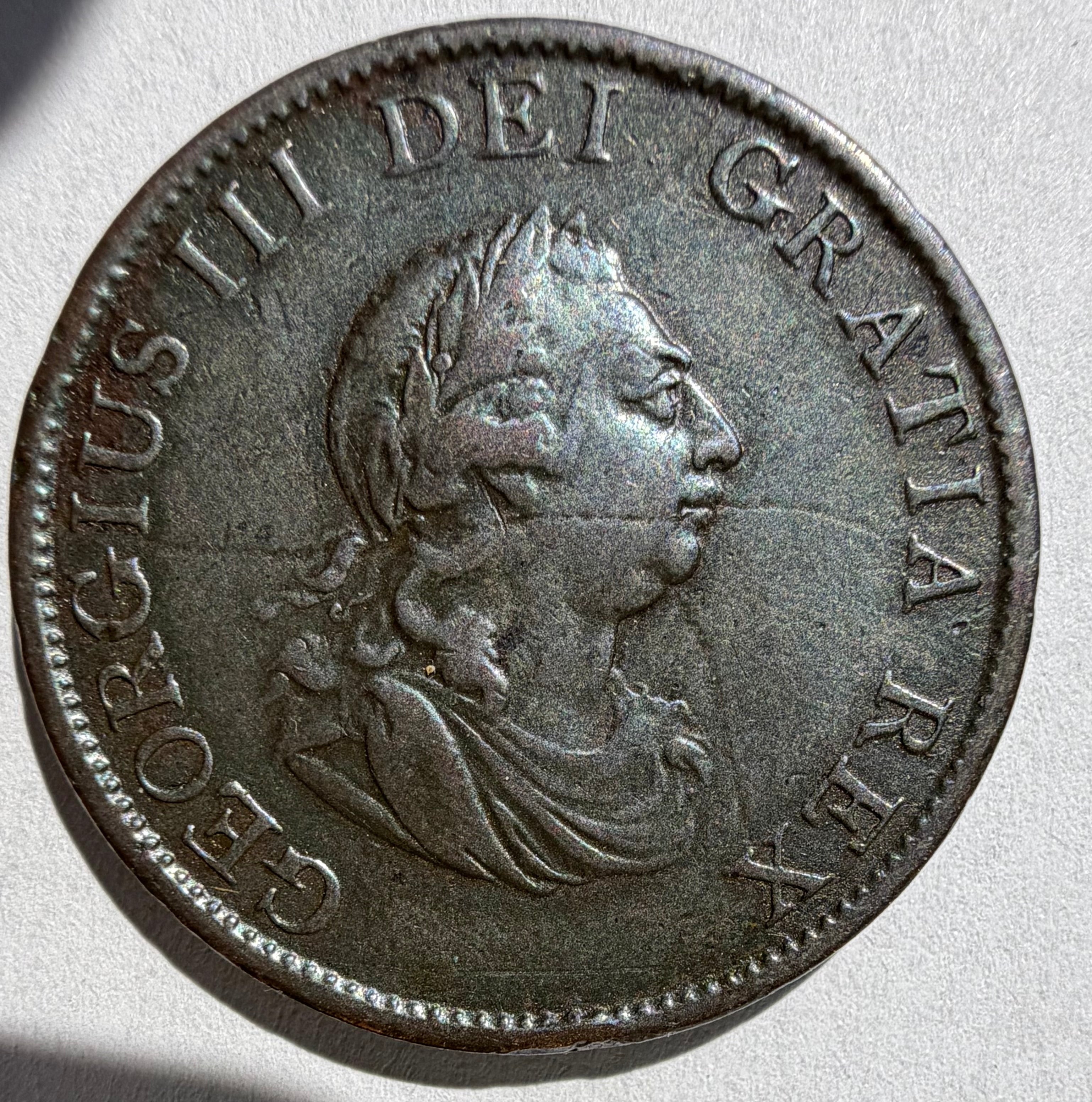 1799 halfpenny