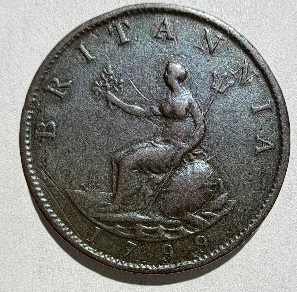 1799 halfpenny