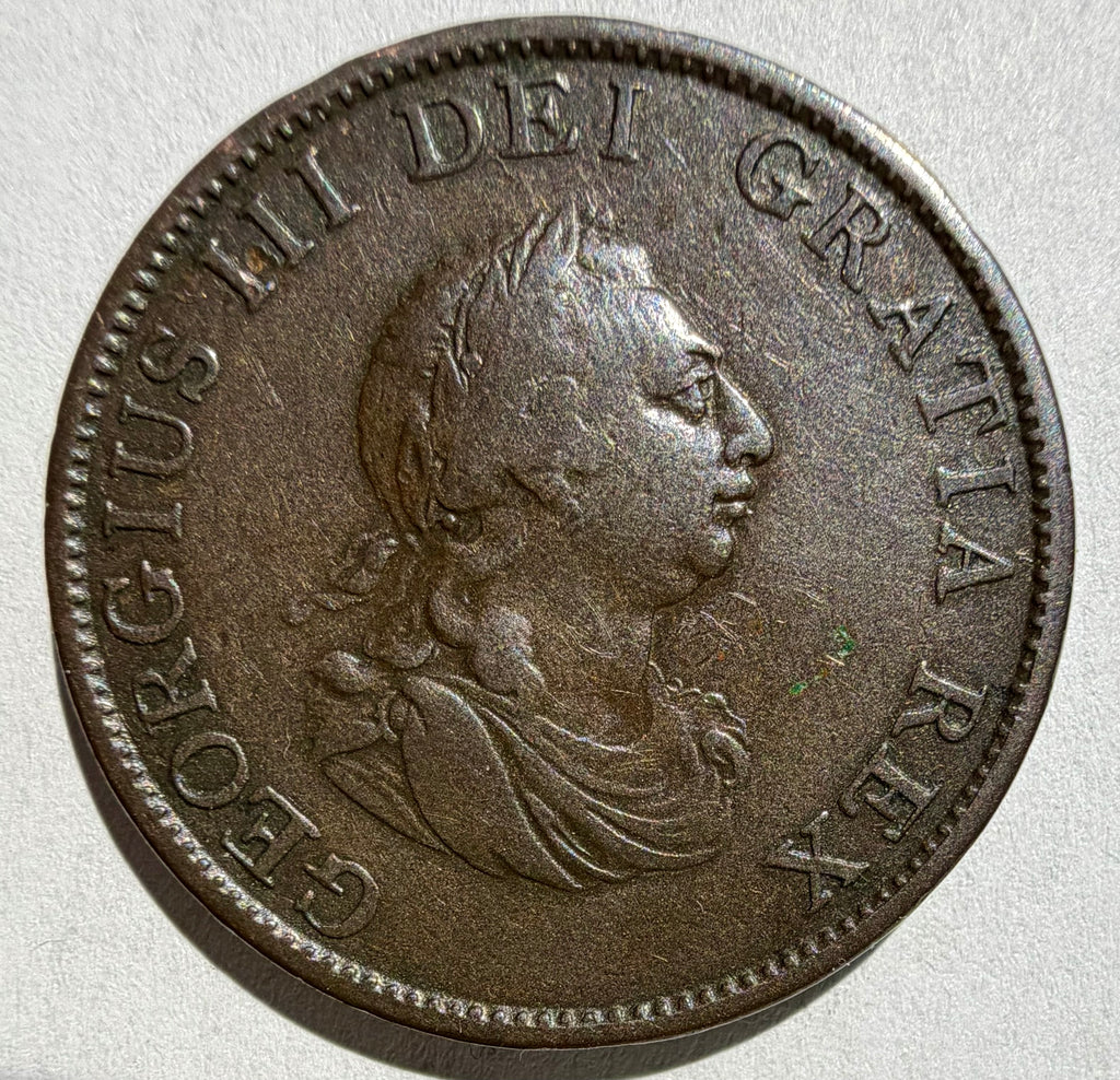 1799 halfpenny 9 ports