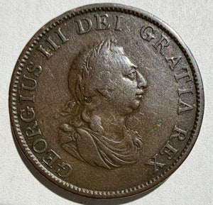 1799 halfpenny 9 ports