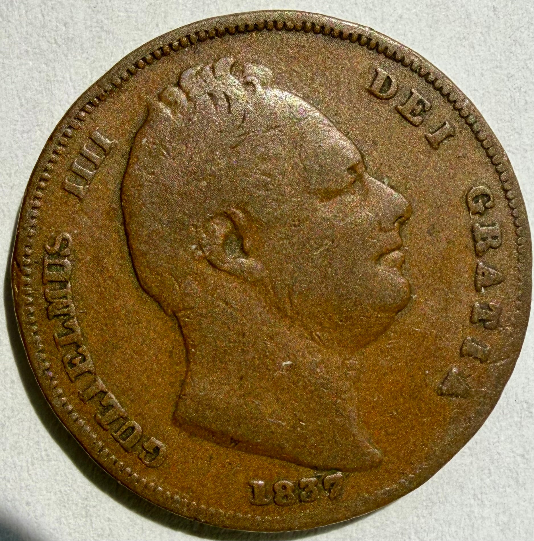1837 farthing