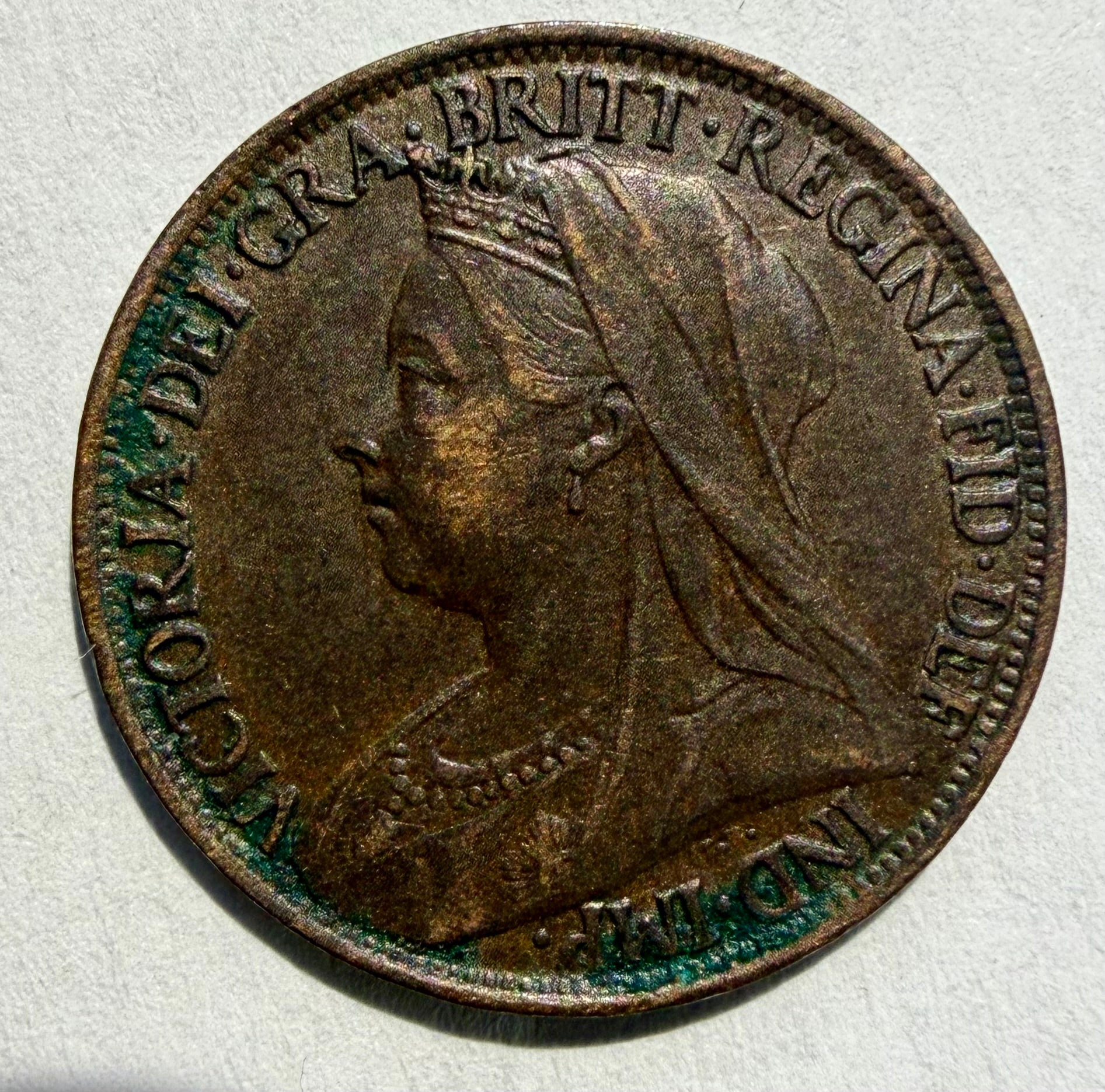 1897 farthing-high grade