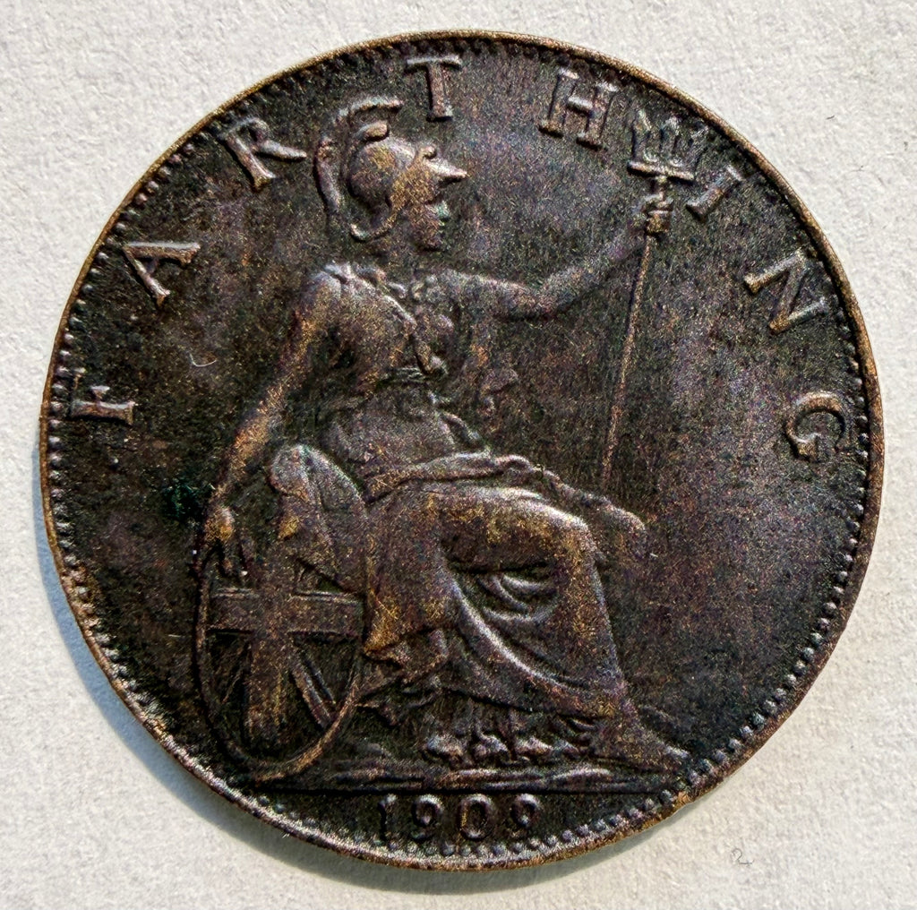 1909 farthing-high grade