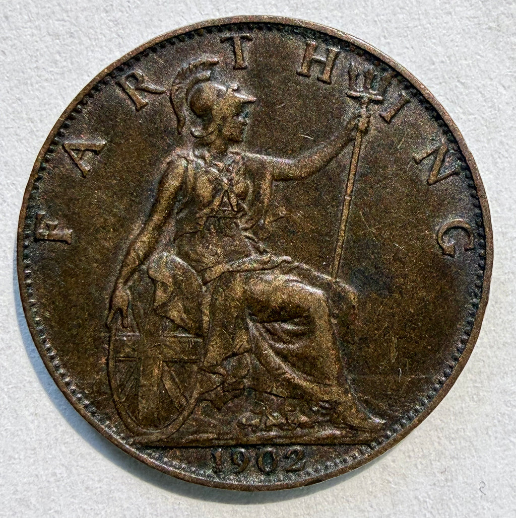 1902 farthing-high grade