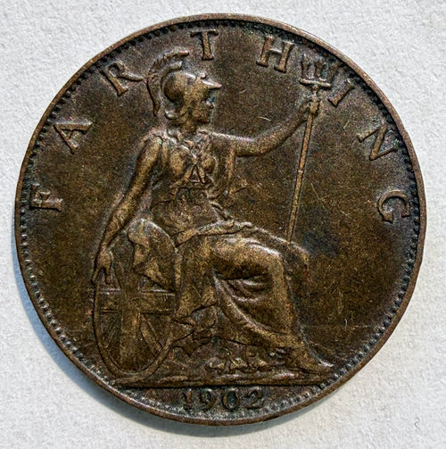 1902 farthing-high grade