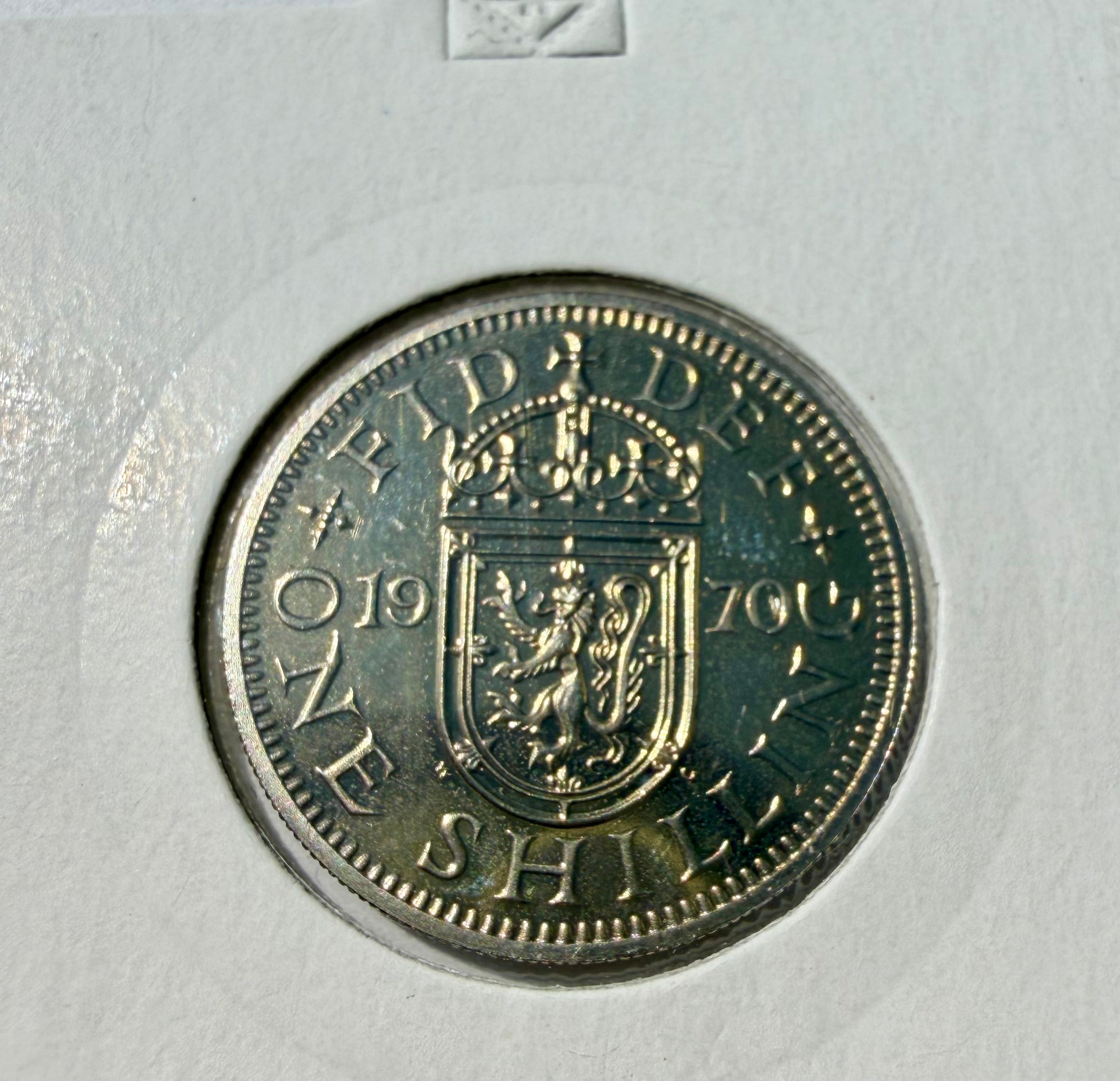 1970 Proof Scottish Shilling