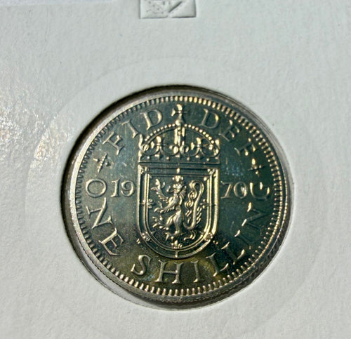 1970 Proof Scottish Shilling