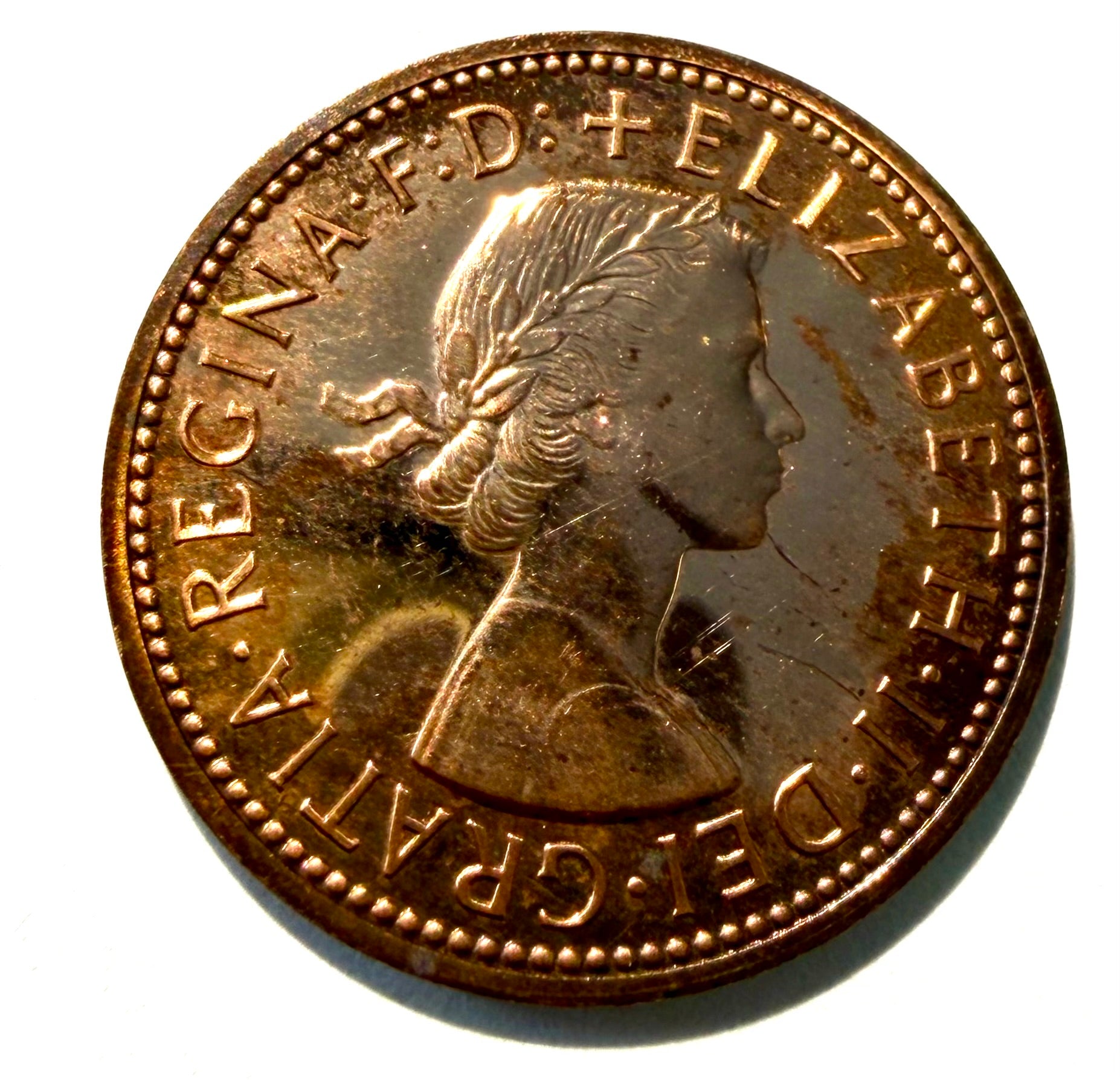 1970 Proof Halfpenny