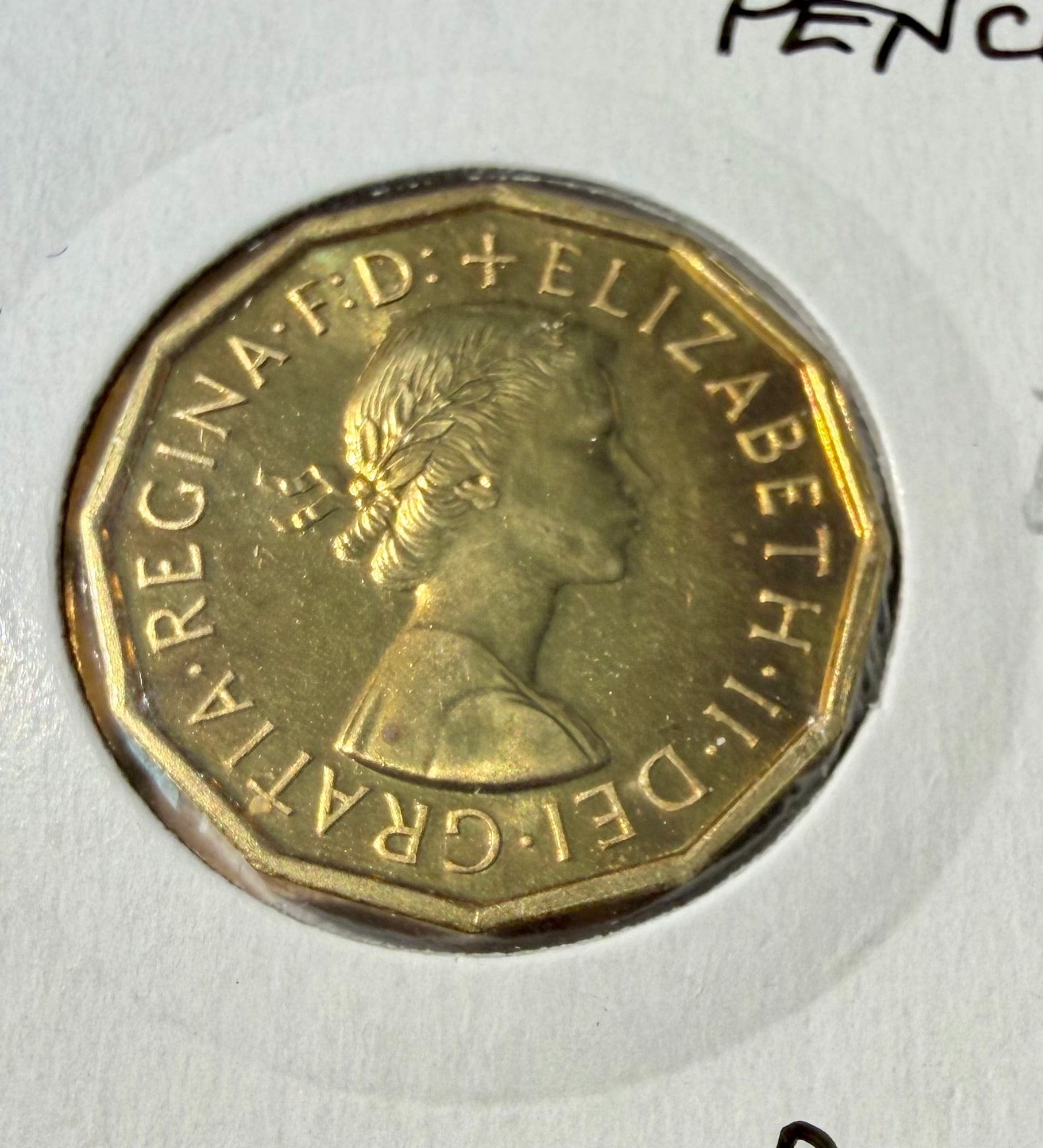 1970 Proof Threepence