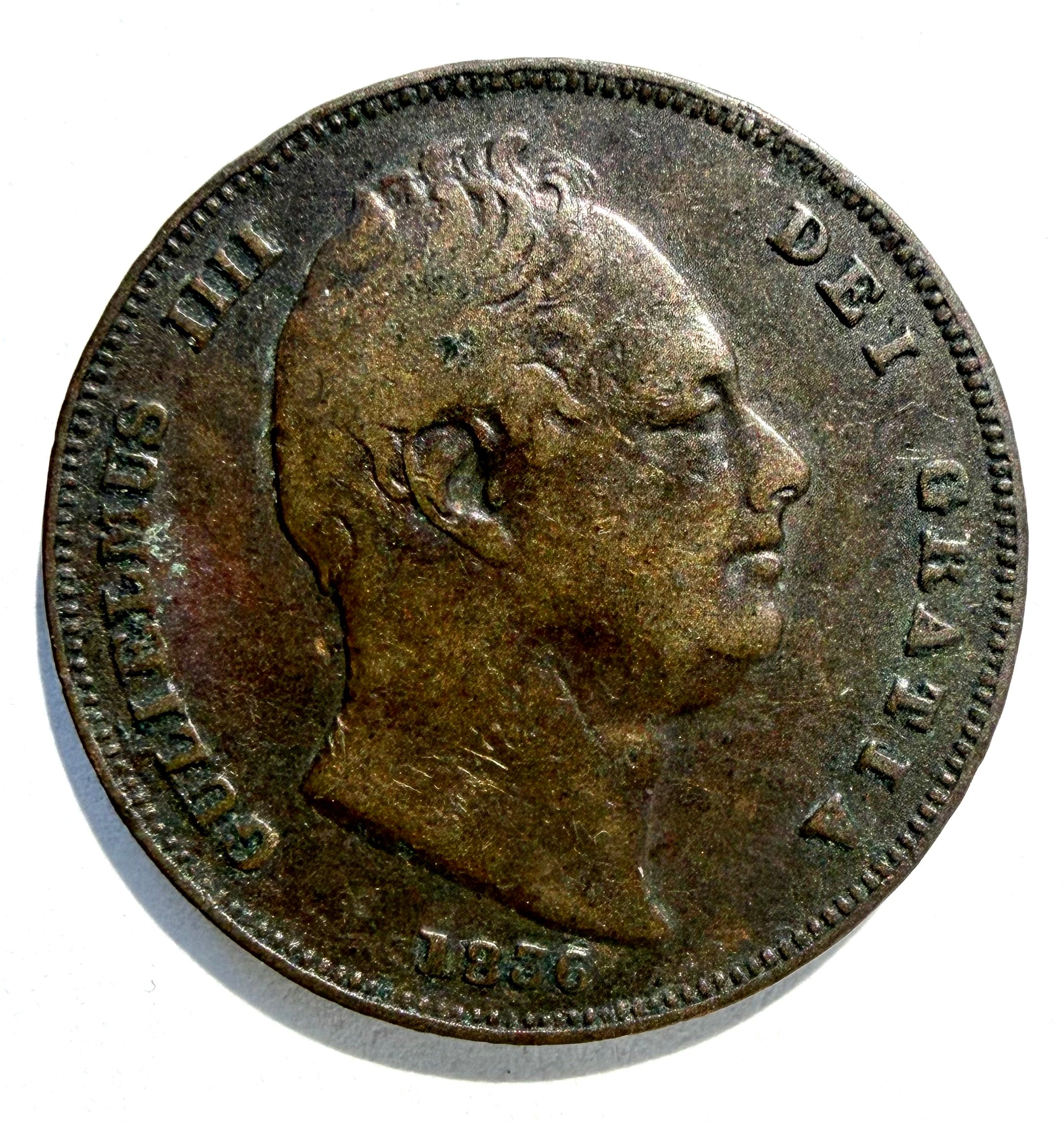 William III farthing 1836