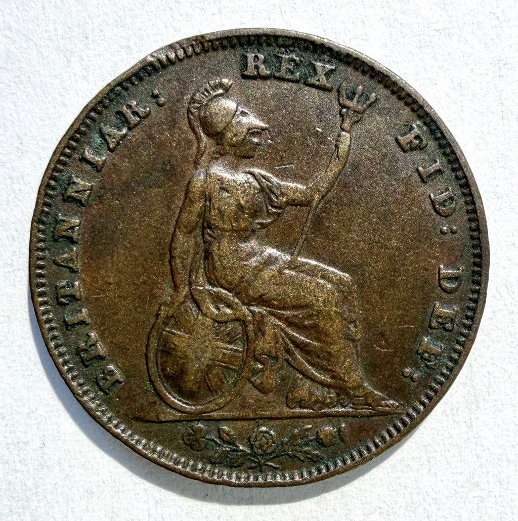 William III farthing 1836