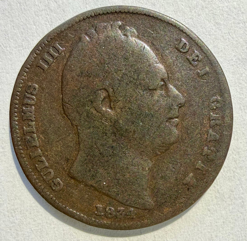 William III farthing 1834