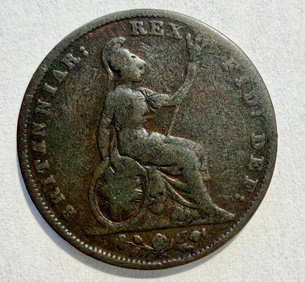 William III farthing 1834