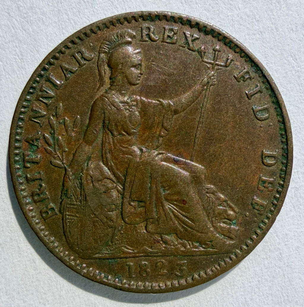 George III farthing 1823