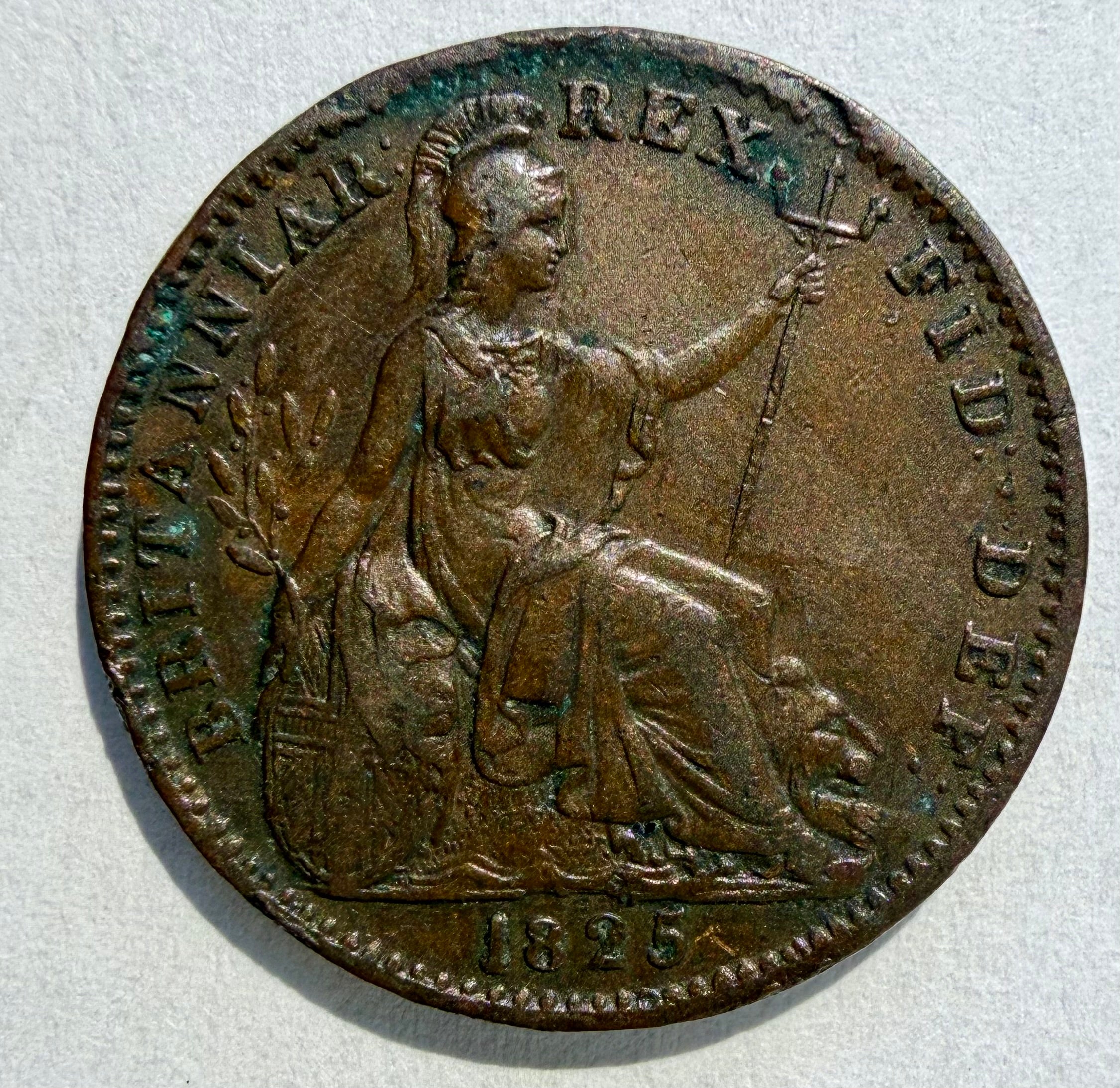 George III farthing 1825